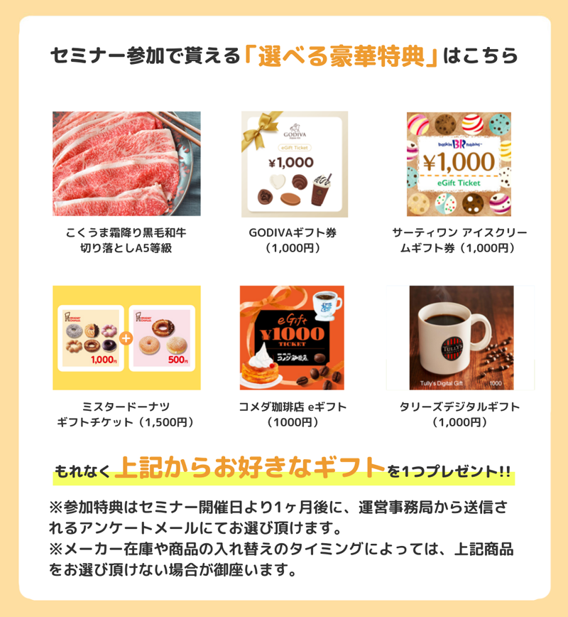 全員にプレゼント